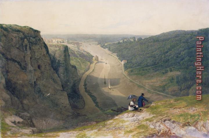 Francis Danby The Avon Gorge - looking over Clifton